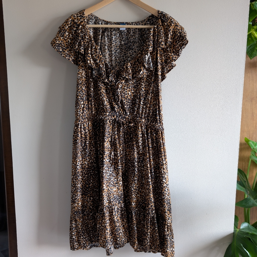 Old Navy Leopard Dress